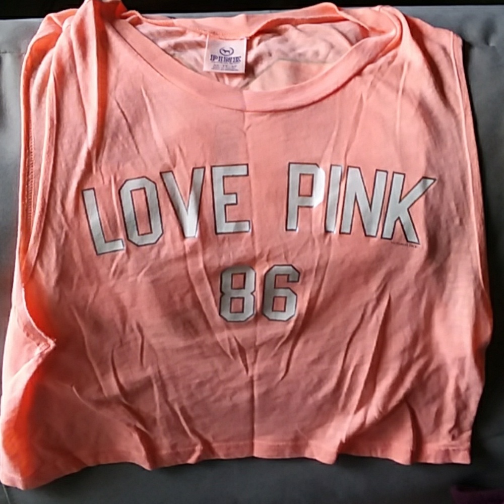 Victoria secret pink crop top